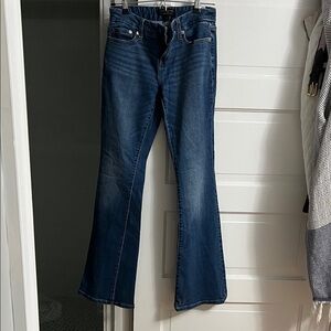 Banana Republic Dark Blue Boot Cut Jeans